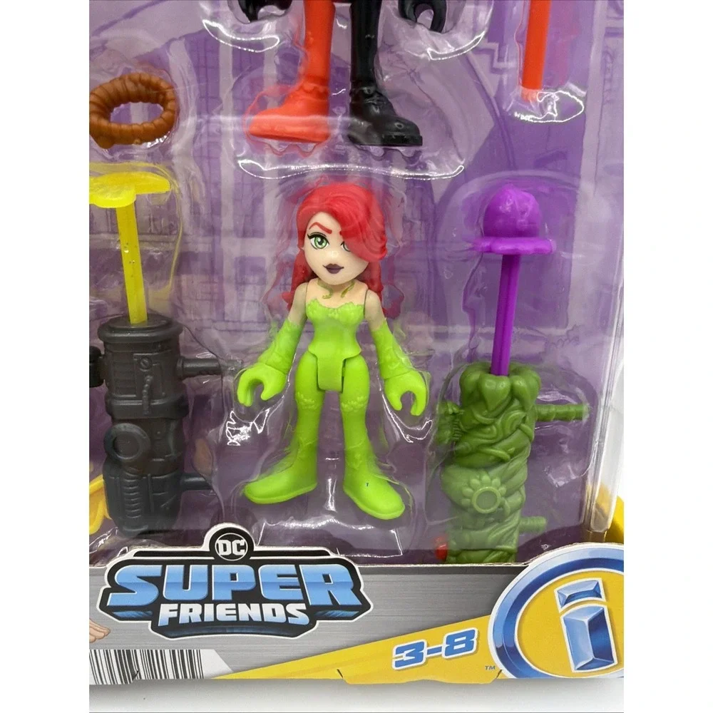 DC Super Friends Figure Set Wonder‎ Woman Harley Quinn Poison Ivy Bumblebee